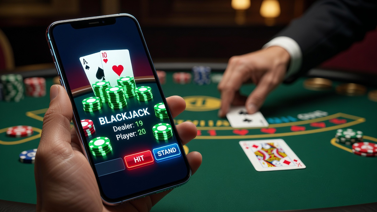 Video Blackjack vs Live Dealer - best online blackjack sites
